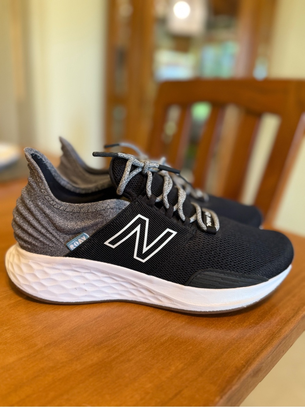 New Balance Black and Gray Women's Shoes Size 8.5